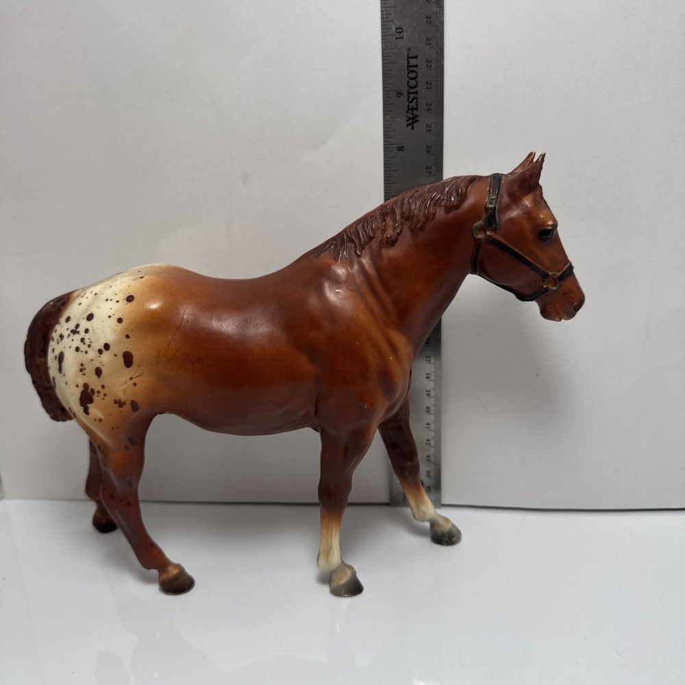 Vtg 1970's Breyer‎ Molding Co. Horse Classic Appaloosa Mare Toy